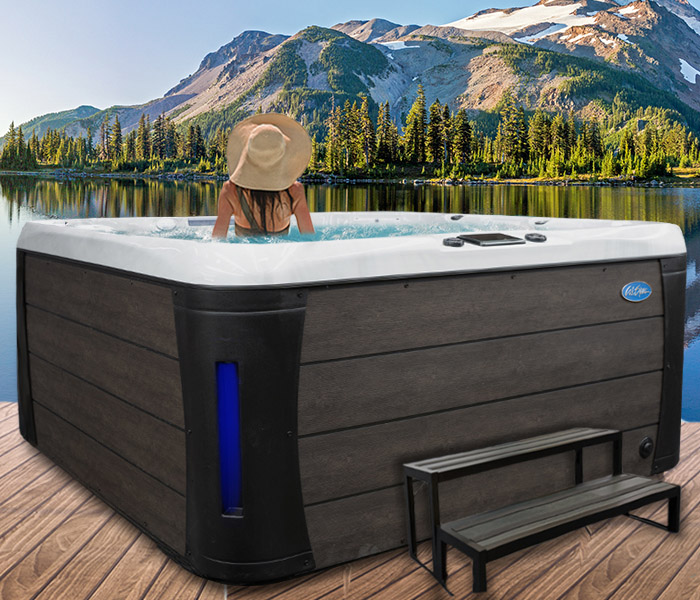 Calspas hot tub being used in a family setting - hot tubs spas for sale Alexandria