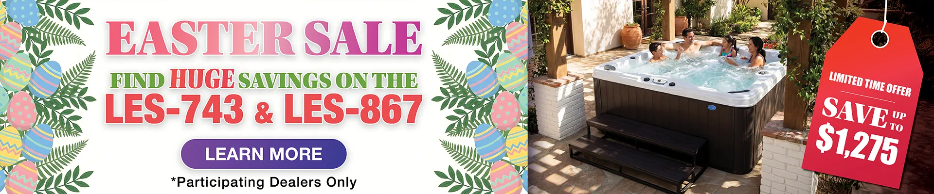 Calspas hot tub being used in a family setting - Alexandria